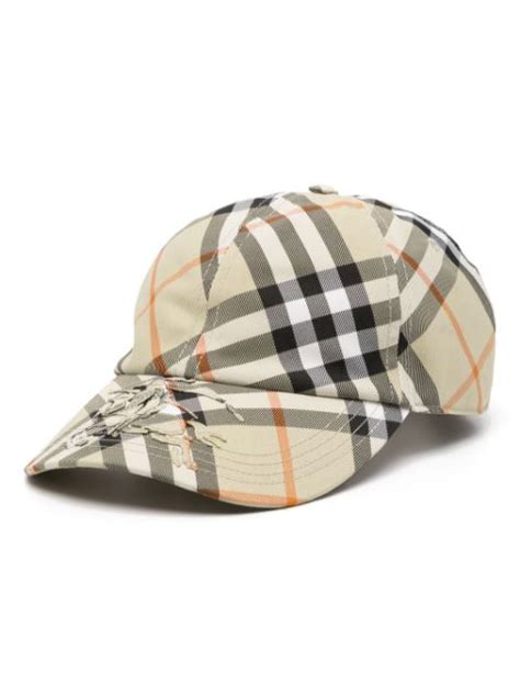 burberry casquette homme|farfetch burberry.